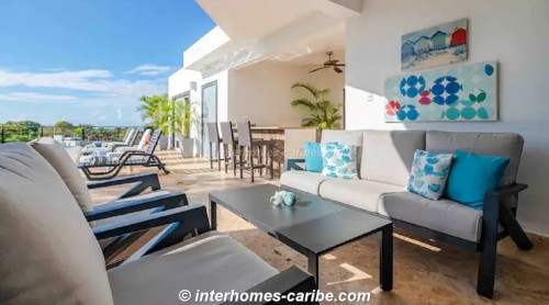 photos for SOSUA: SEA VIEW 3 BEDROOM VILLA, RENOVATED AND IN FIRST CLASS RESIDENCE