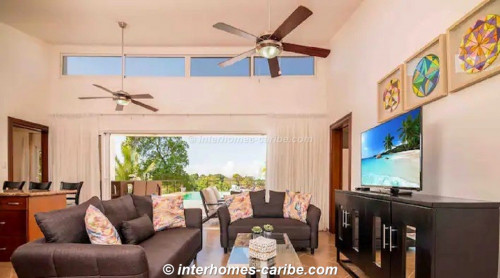 photos for SOSUA: SEA VIEW 3 BEDROOM VILLA, RENOVATED AND IN FIRST CLASS RESIDENCE