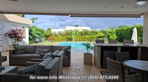 thumbnail for SOSUA: MODERN 2-BEDROOM VILLA - FULLY FURNISHED AND LARGE TERRACE