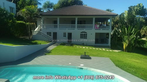 photos for S O L D - SOSUA: 4-BEDROOM VILLA ON 2 LEVELS - ONE MAIN APARTMENT AND ONE GUEST APARTMENT