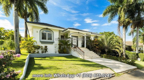 photos for SOSUA: COMFORTABLE, SPACIOUSLY DESIGNED 4-BEDROOM VILLA