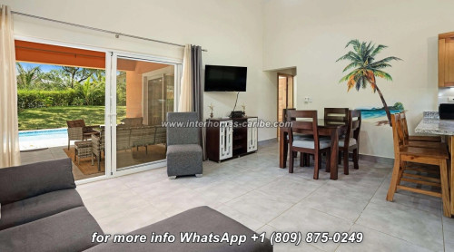 photos for S O L D - SOSUA: 2-BEDROOM, 2-BATHROOM, MOVE-IN VILLA IN PRIME LOCATION