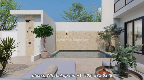 photos for CASA LINDA: PRE-SALE-TOWNHOUSES WITH A PERFECTLY DESIGNED LIVING AREA, PRIVATE POOL AND PARKING